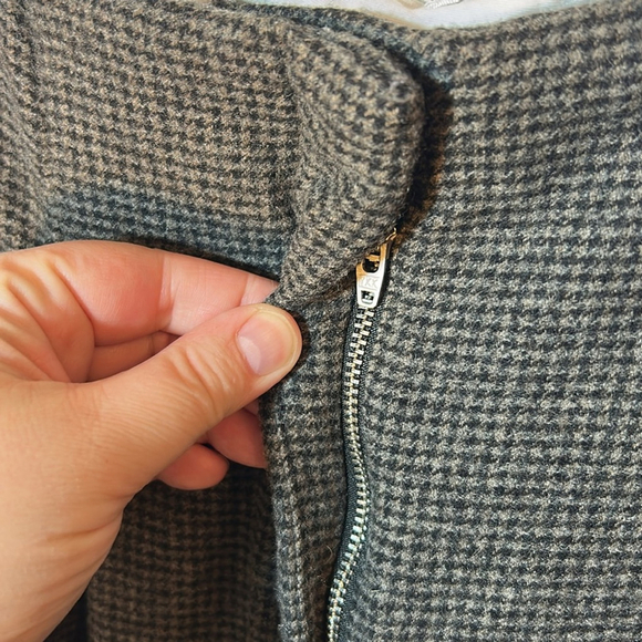 Wilfred Classic Black and Grey Houndstooth Wool Pants size 8 - Picture 5 of 10